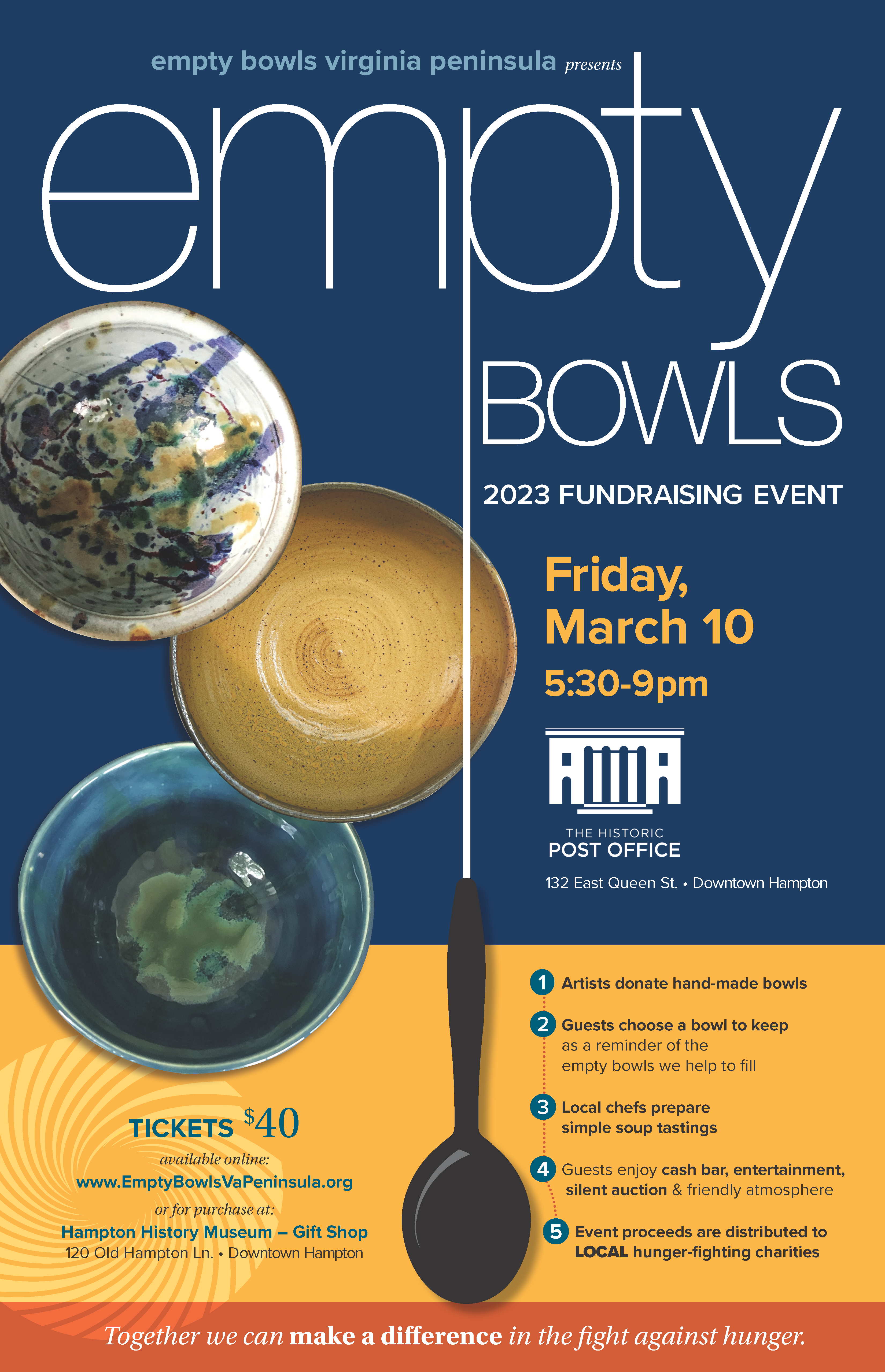 TicketsEmpty Bowls VA Peninsula